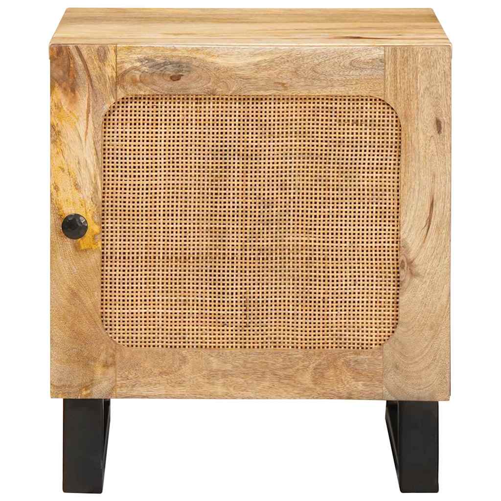 Nachtkastje 2 pcs Naturel 40 x 33 x 46 cm is nu te koop bij PeponiXL, paradijselijk wonen!