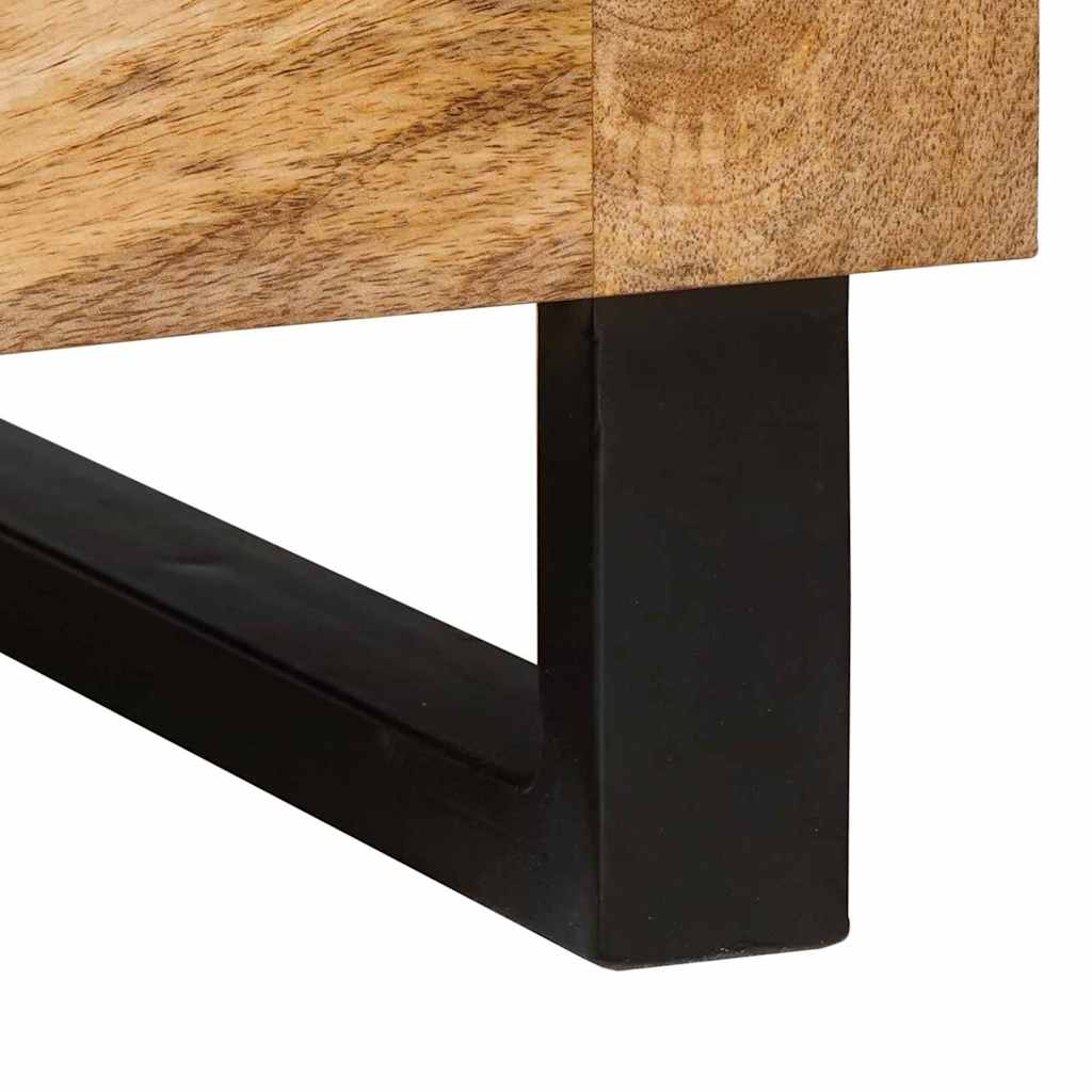 Salontafel Naturel 80 x 50 x 40 cm Massief Mango Hout is nu te koop bij PeponiXL, paradijselijk wonen!