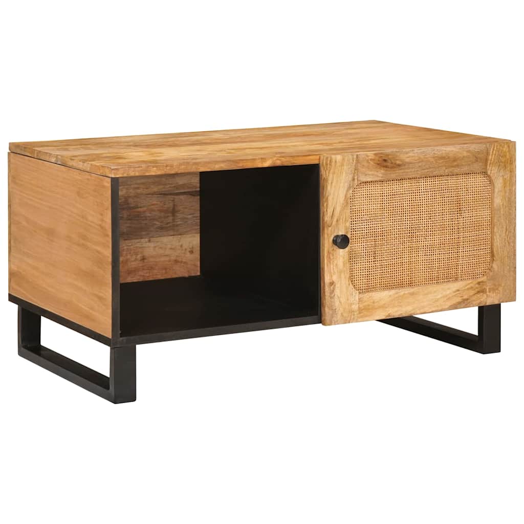 Salontafel Naturel 80 x 50 x 40 cm Massief Mango Hout is nu te koop bij PeponiXL, paradijselijk wonen!