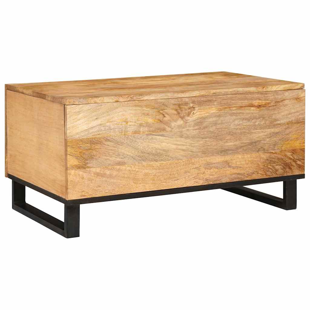 Salontafel Naturel 80 x 50 x 40 cm Massief Mango Hout is nu te koop bij PeponiXL, paradijselijk wonen!