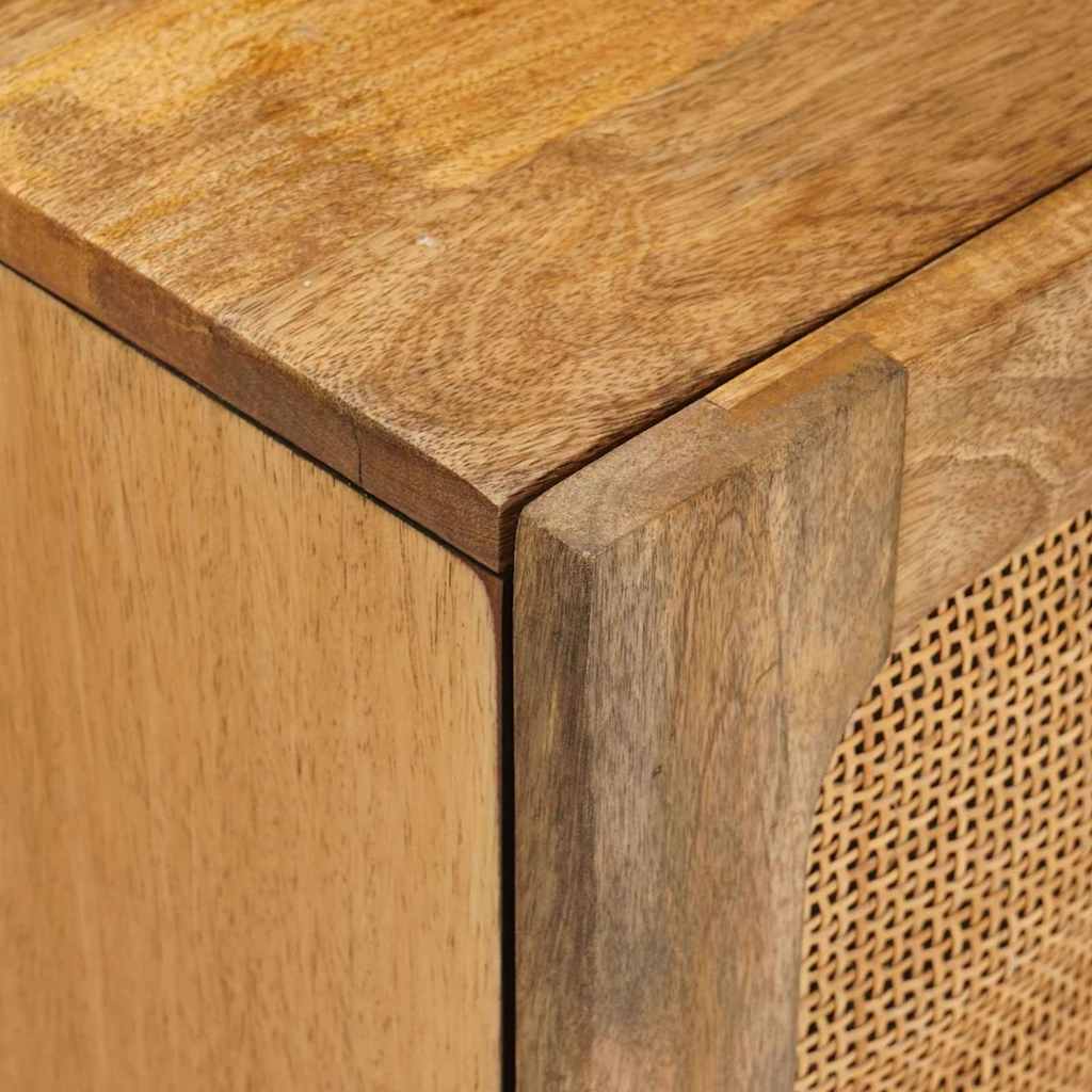 Badkamerkast met plank Bruin 38 x 33 x 58 cm Massief Mango Hout is nu te koop bij PeponiXL, paradijselijk wonen!