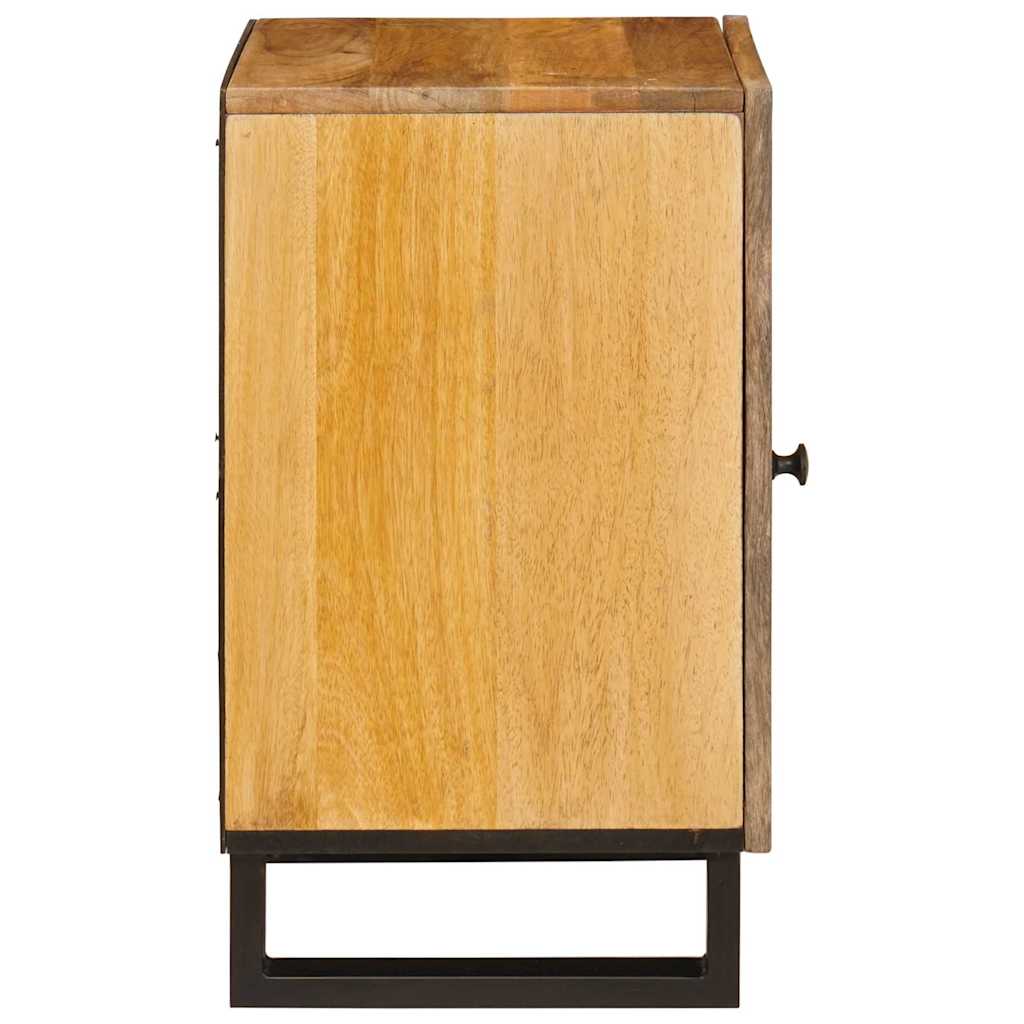 Badkamerkast met plank Bruin 38 x 33 x 58 cm Massief Mango Hout is nu te koop bij PeponiXL, paradijselijk wonen!