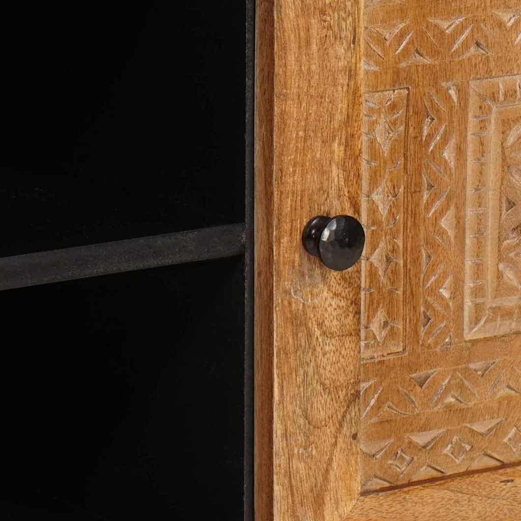 TV Eenheden Licht Bruin 105 x 33 x 46 cm Massief Mango Hout is nu te koop bij PeponiXL, paradijselijk wonen!