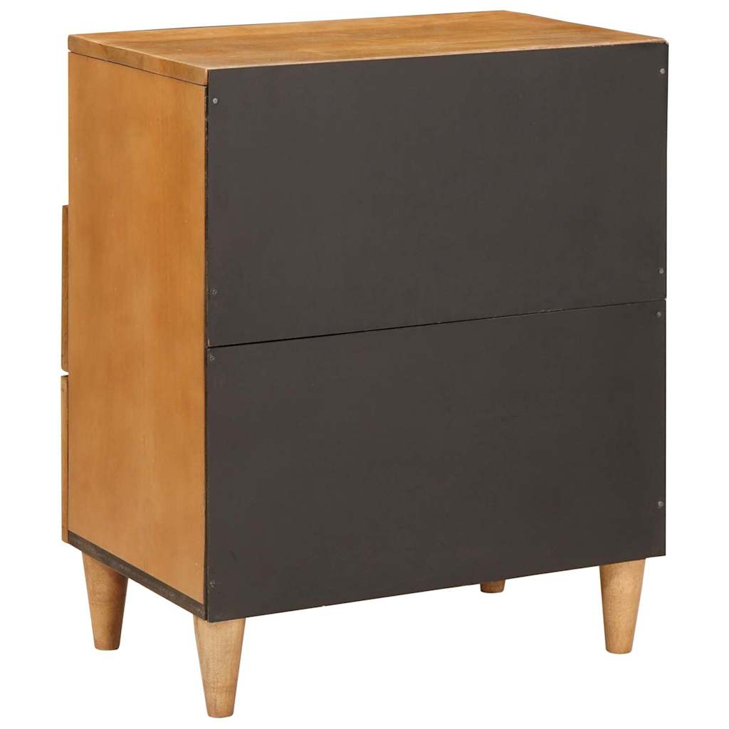 Nachtkastje Licht Bruin 50 x 33 x 62 cm Massief acaciahout is nu te koop bij PeponiXL, paradijselijk wonen!