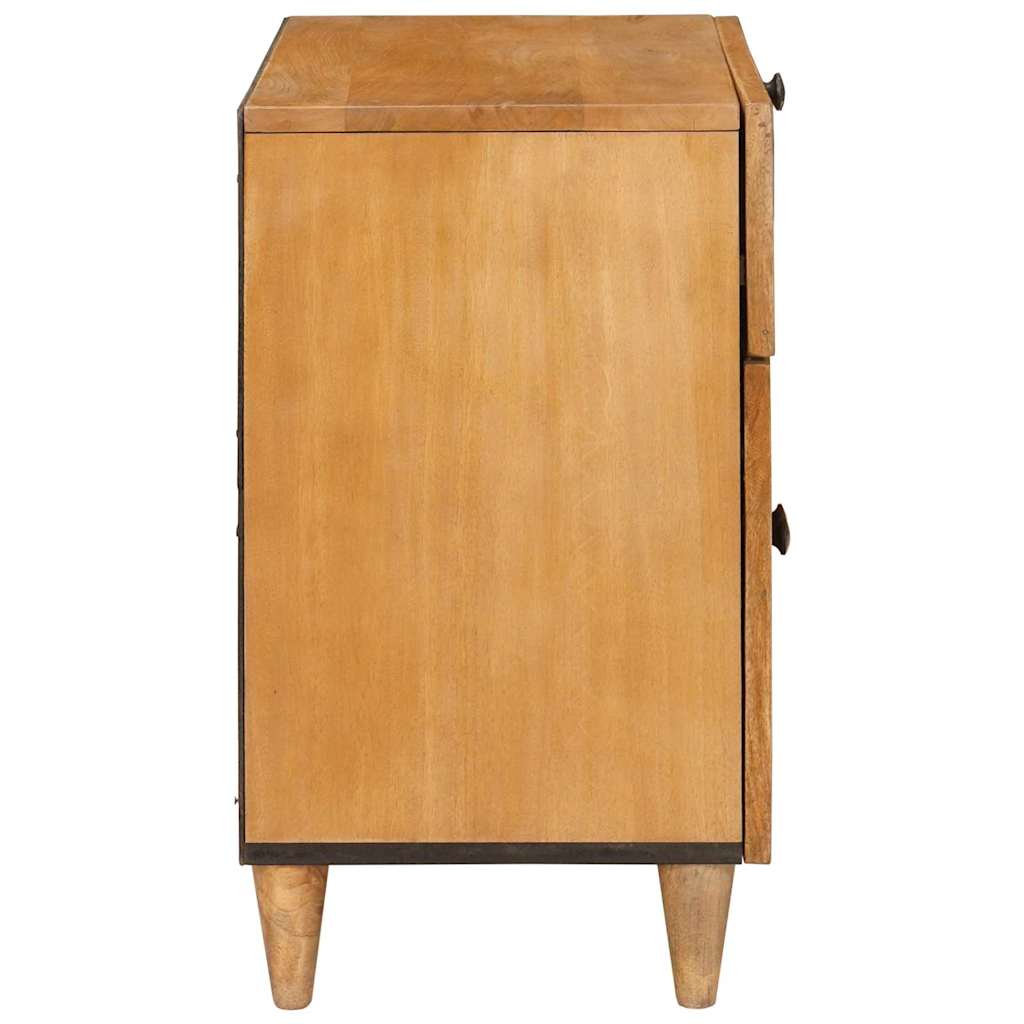 Nachtkastje Licht Bruin 50 x 33 x 60 cm Massief acaciahout is nu te koop bij PeponiXL, paradijselijk wonen!