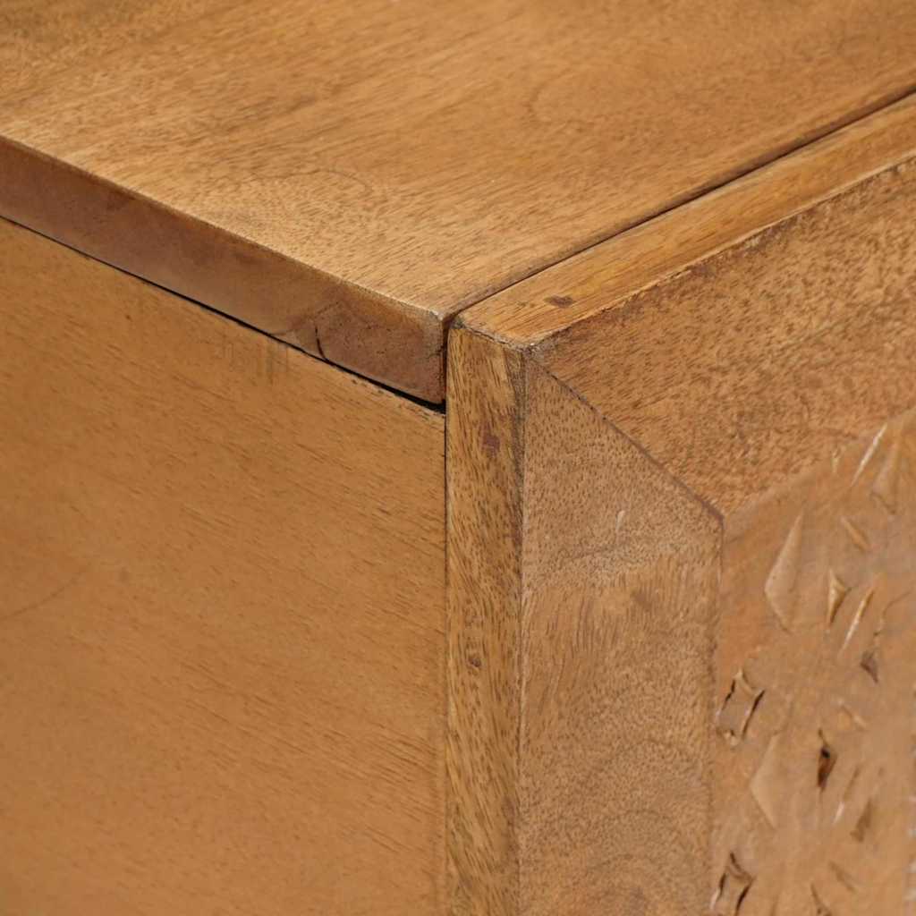 Salontafel Licht Bruin 100 x 54 x 40 cm Massief acaciahout is nu te koop bij PeponiXL, paradijselijk wonen!