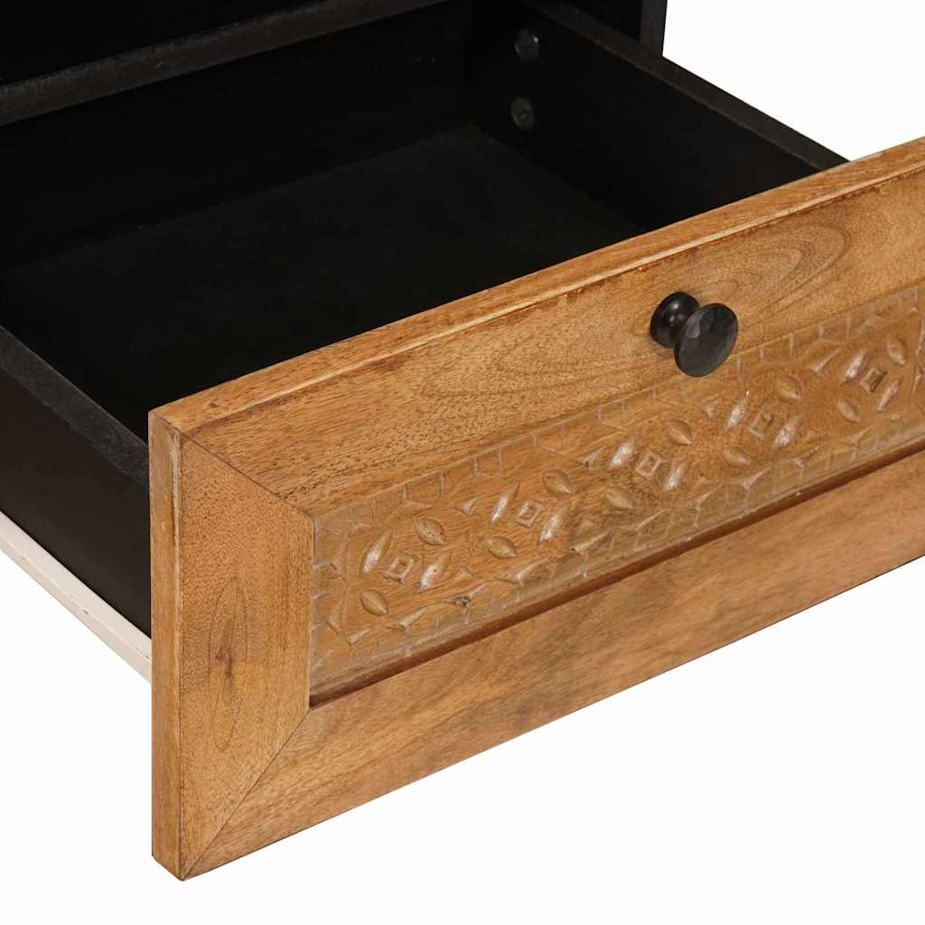 Salontafel Licht Bruin 80 x 54 x 40 cm Massief acaciahout is nu te koop bij PeponiXL, paradijselijk wonen!