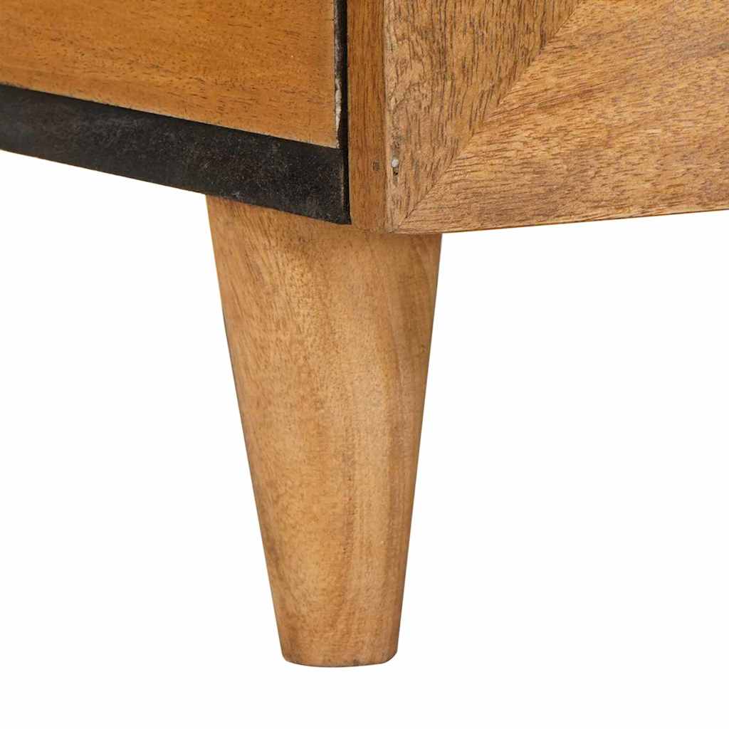 Salontafel Licht Bruin 80 x 54 x 40 cm Massief acaciahout is nu te koop bij PeponiXL, paradijselijk wonen!