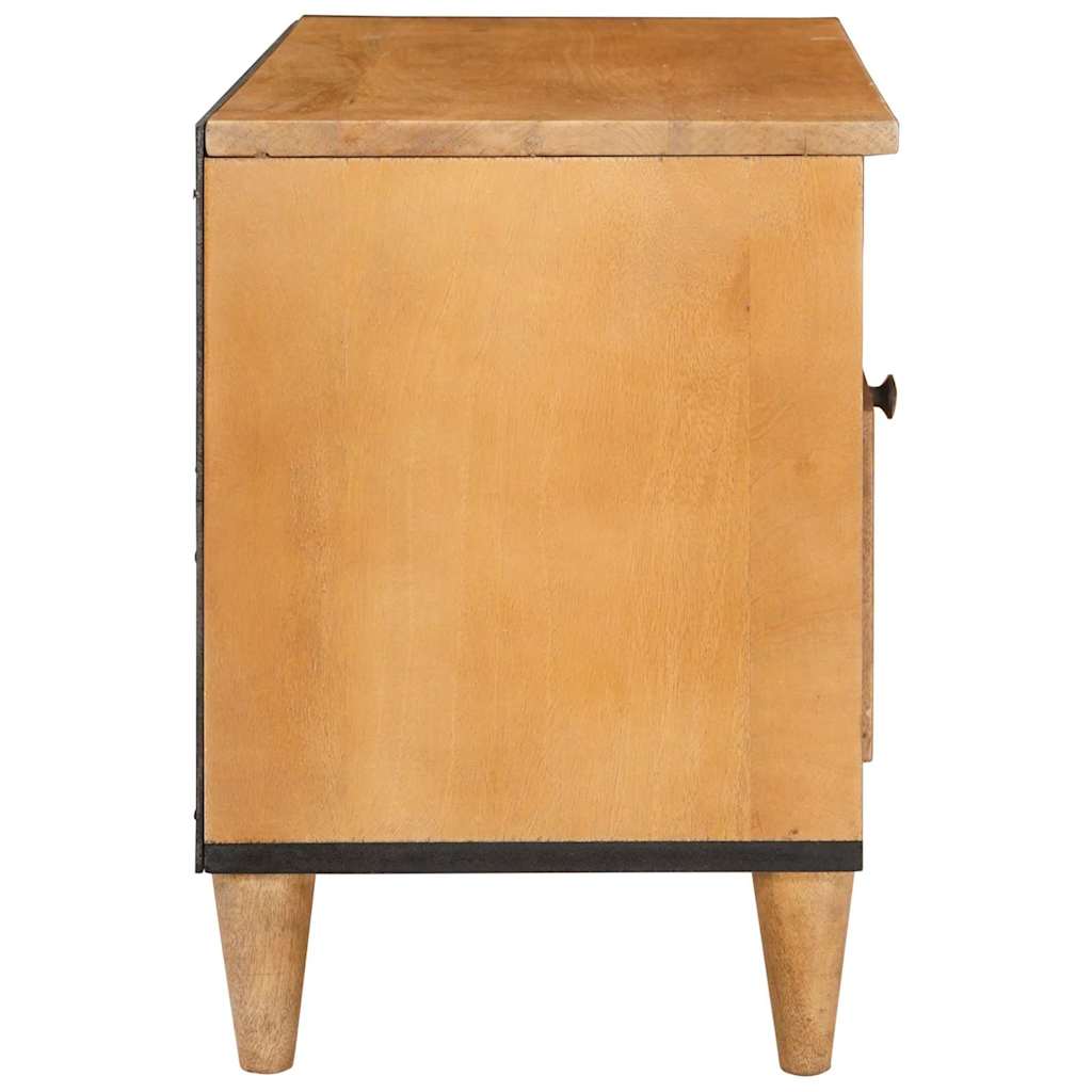 TV Eenheden met lade Licht Bruin 80 x 33 x 46 cm Bewerkt hout is nu te koop bij PeponiXL, paradijselijk wonen!