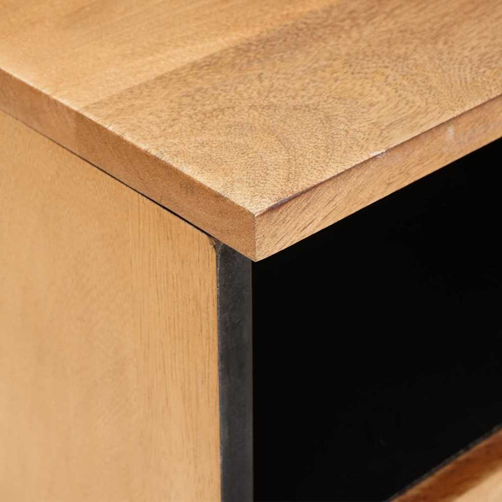 TV Eenheden met lade Licht Bruin 100 x 33 x 46 cm Bewerkt hout is nu te koop bij PeponiXL, paradijselijk wonen!