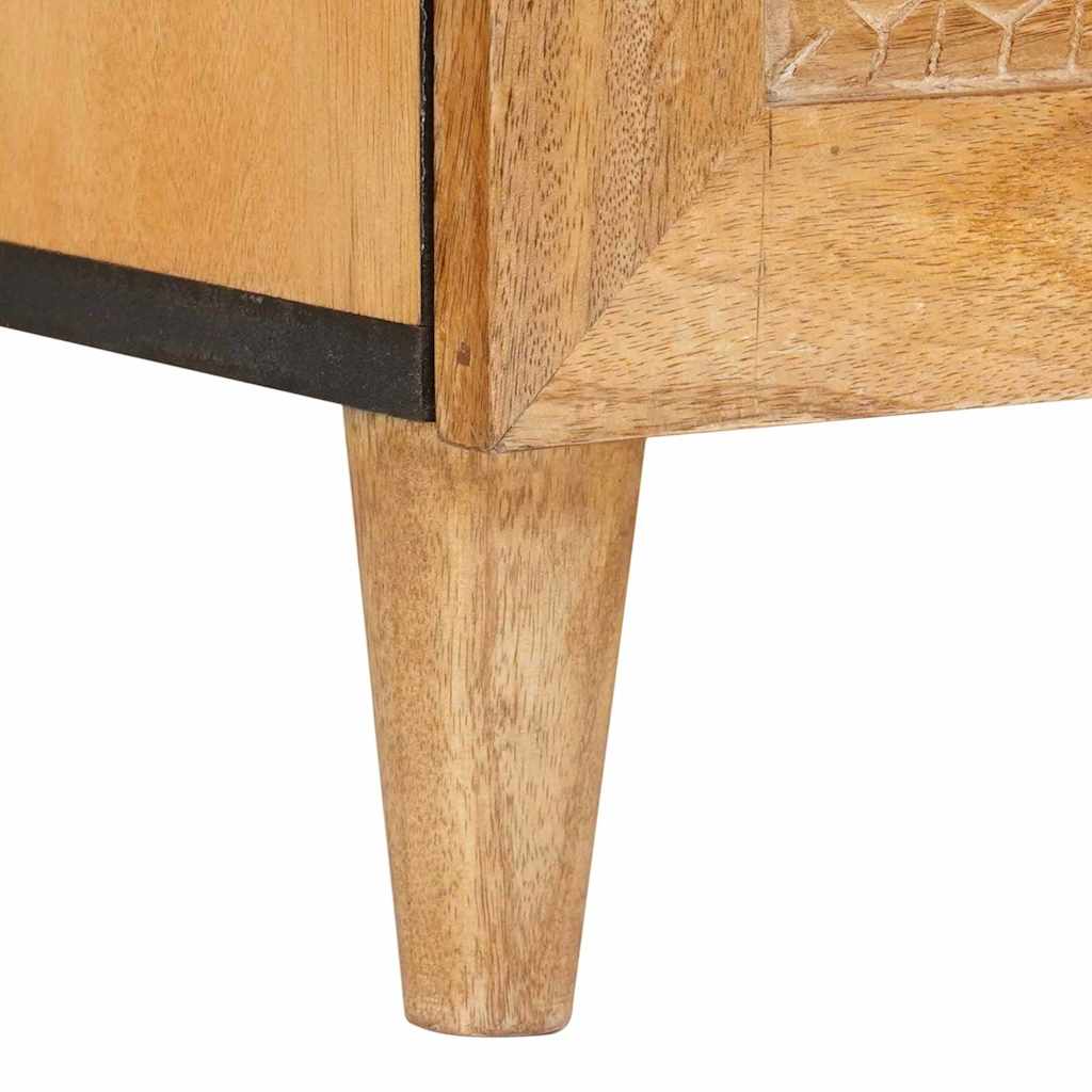 TV Eenheden met lade Licht Bruin 100 x 33 x 46 cm Bewerkt hout is nu te koop bij PeponiXL, paradijselijk wonen!