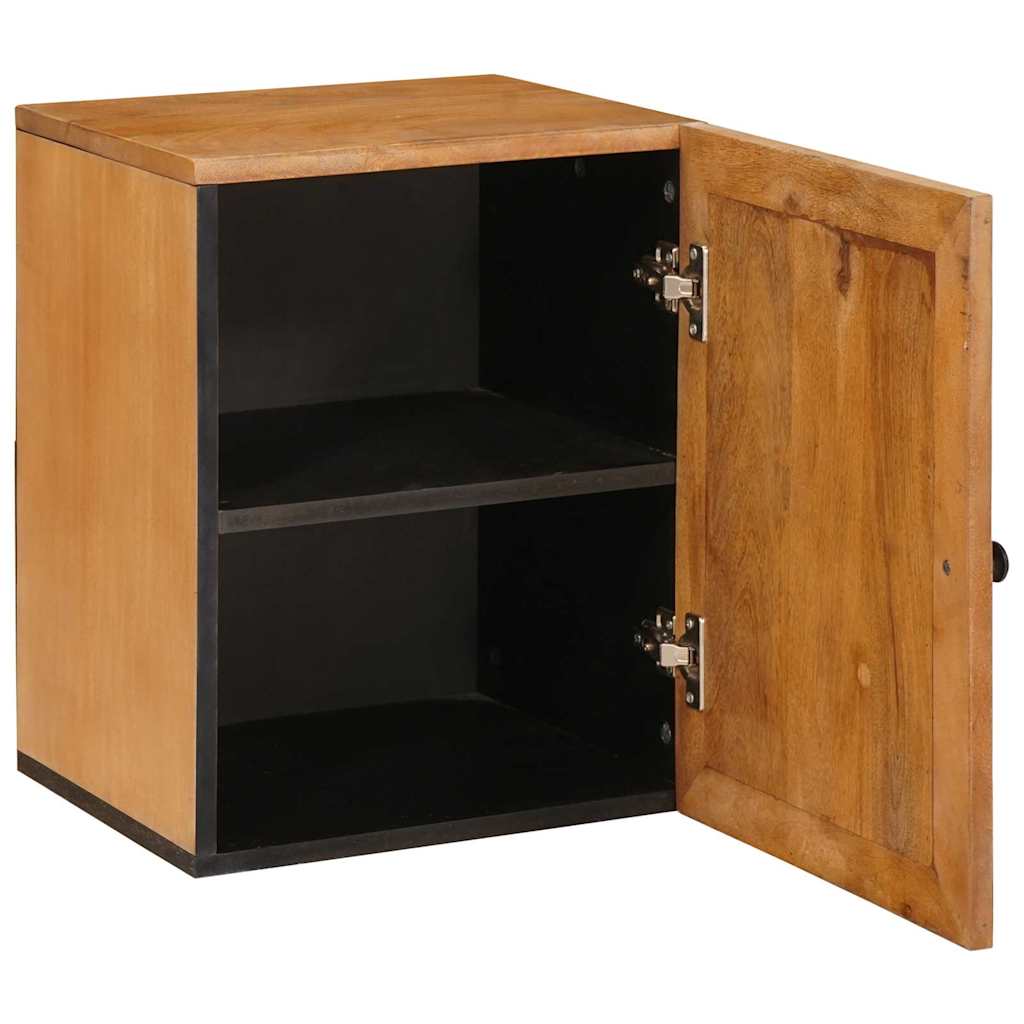 Badkamerkast Licht Bruin 38 x 33 x 48 cm Bewerkt hout is nu te koop bij PeponiXL, paradijselijk wonen!