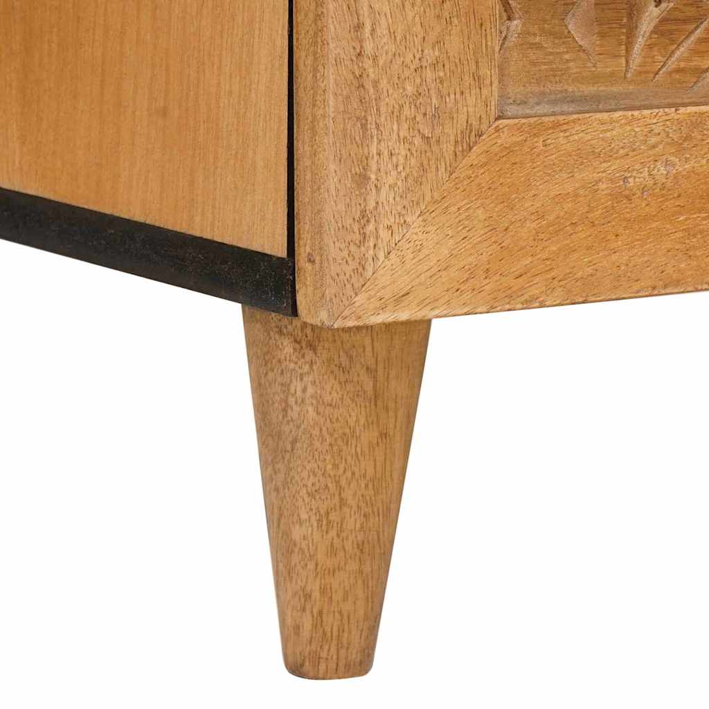 Dressoir Lichtbruin Massief mango-hout en samengesteld hout is nu te koop bij PeponiXL, paradijselijk wonen!