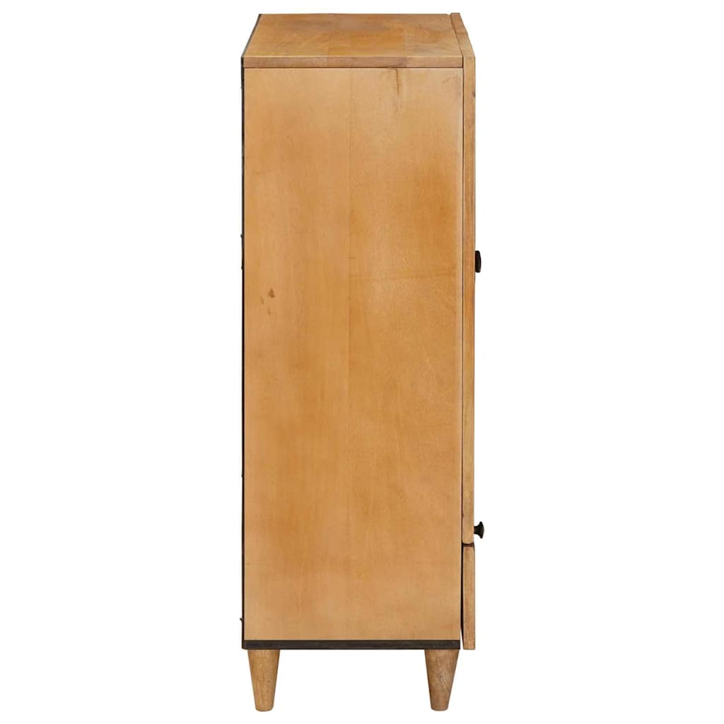 Highboard Lichtbruin 60 x 33 x 100 cm massief mangohout is nu te koop bij PeponiXL, paradijselijk wonen!