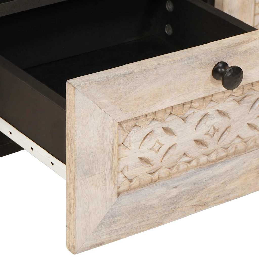 TV Eenheden met lade met plank Wit 70 x 33 x 46 cm Bewerkt hout is nu te koop bij PeponiXL, paradijselijk wonen!