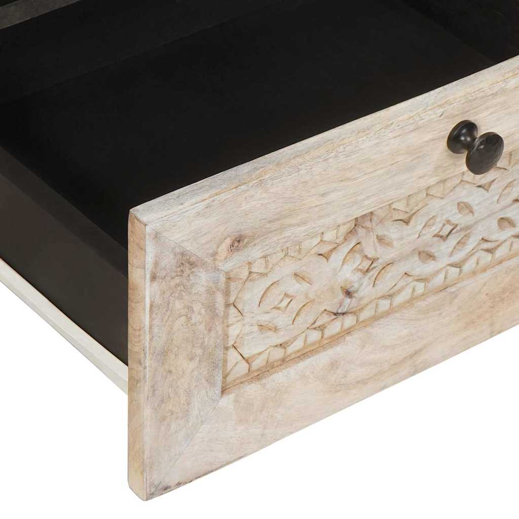 TV Eenheden met lade Wit 105 x 33 x 46 cm Bewerkt hout is nu te koop bij PeponiXL, paradijselijk wonen!