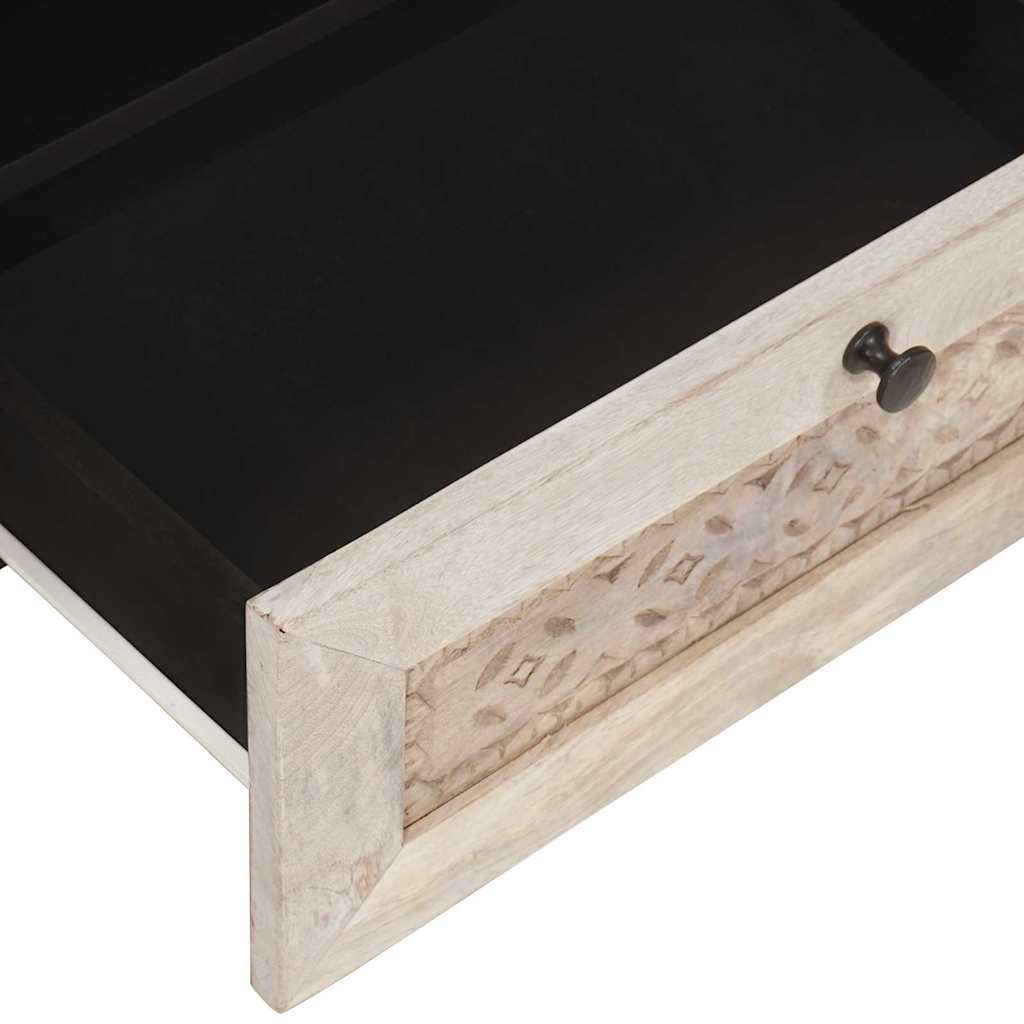 TV Eenheden met lade met plank Wit 80 x 33 x 46 cm Bewerkt hout is nu te koop bij PeponiXL, paradijselijk wonen!