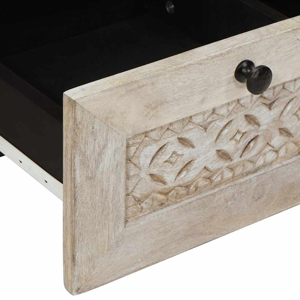 TV Eenheden met lade Wit 100 x 33 x 46 cm Bewerkt hout is nu te koop bij PeponiXL, paradijselijk wonen!