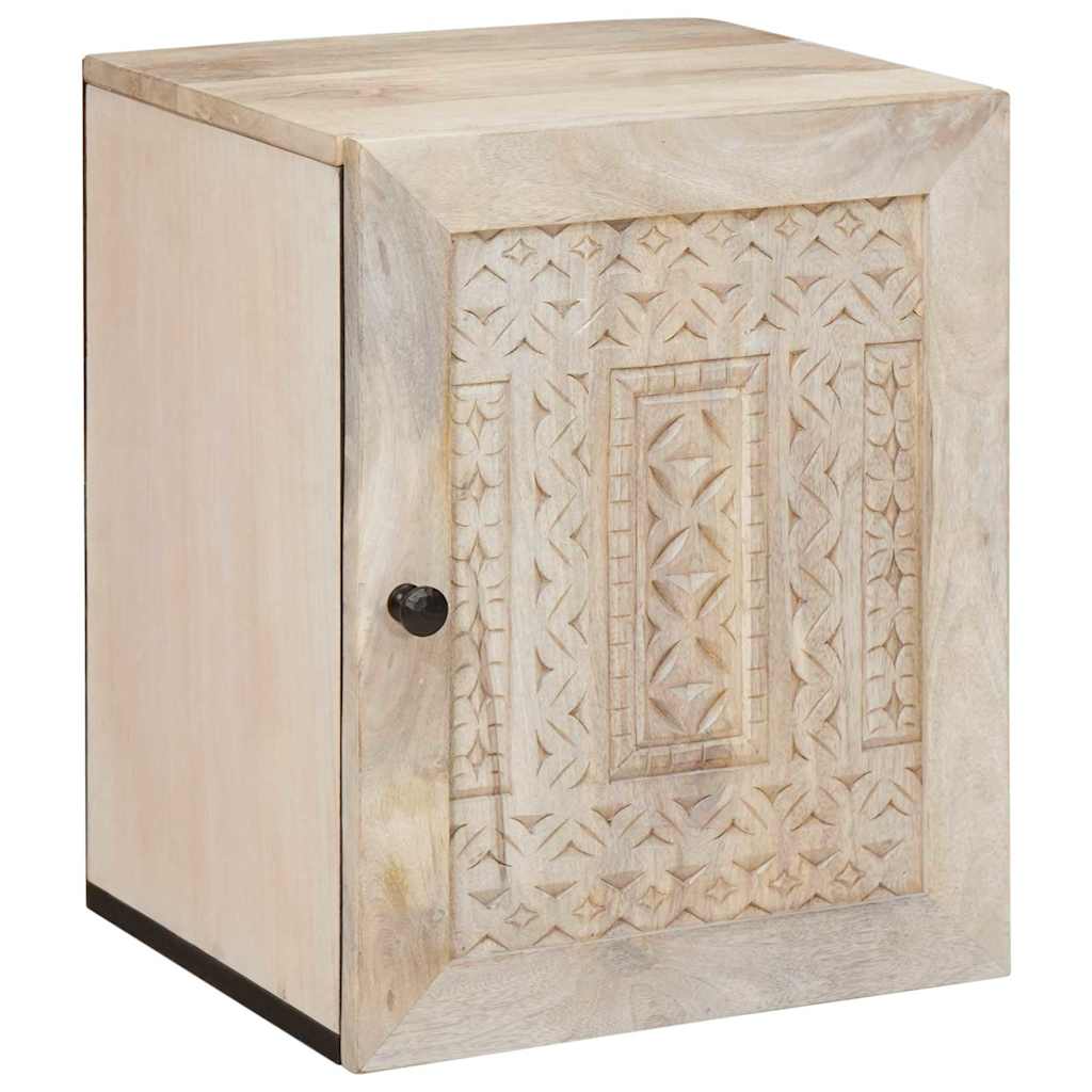 Badkamerkast met opslag Wit 38 x 33 x 48 cm Bewerkt hout is nu te koop bij PeponiXL, paradijselijk wonen!