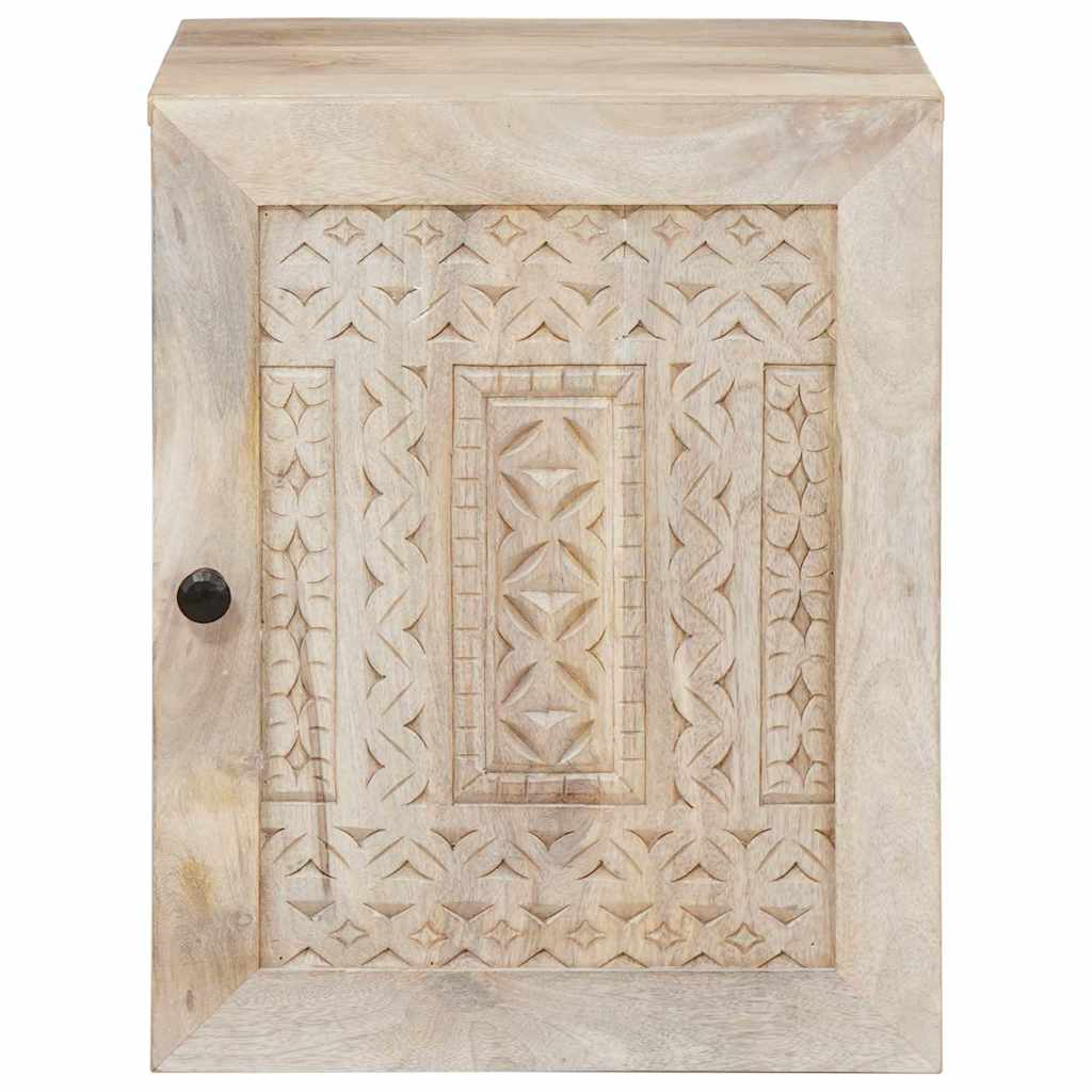 Badkamerkast met opslag Wit 38 x 33 x 48 cm Bewerkt hout is nu te koop bij PeponiXL, paradijselijk wonen!