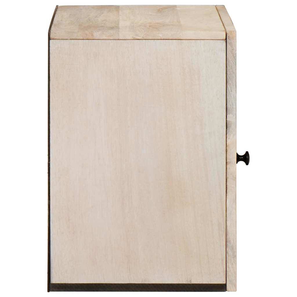 Badkamerkast met opslag Wit 38 x 33 x 48 cm Bewerkt hout is nu te koop bij PeponiXL, paradijselijk wonen!
