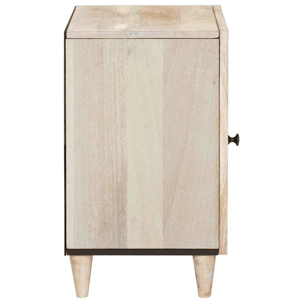 Badkamerkast met opslag Wit 38 x 33 x 58 cm Bewerkt hout is nu te koop bij PeponiXL, paradijselijk wonen!