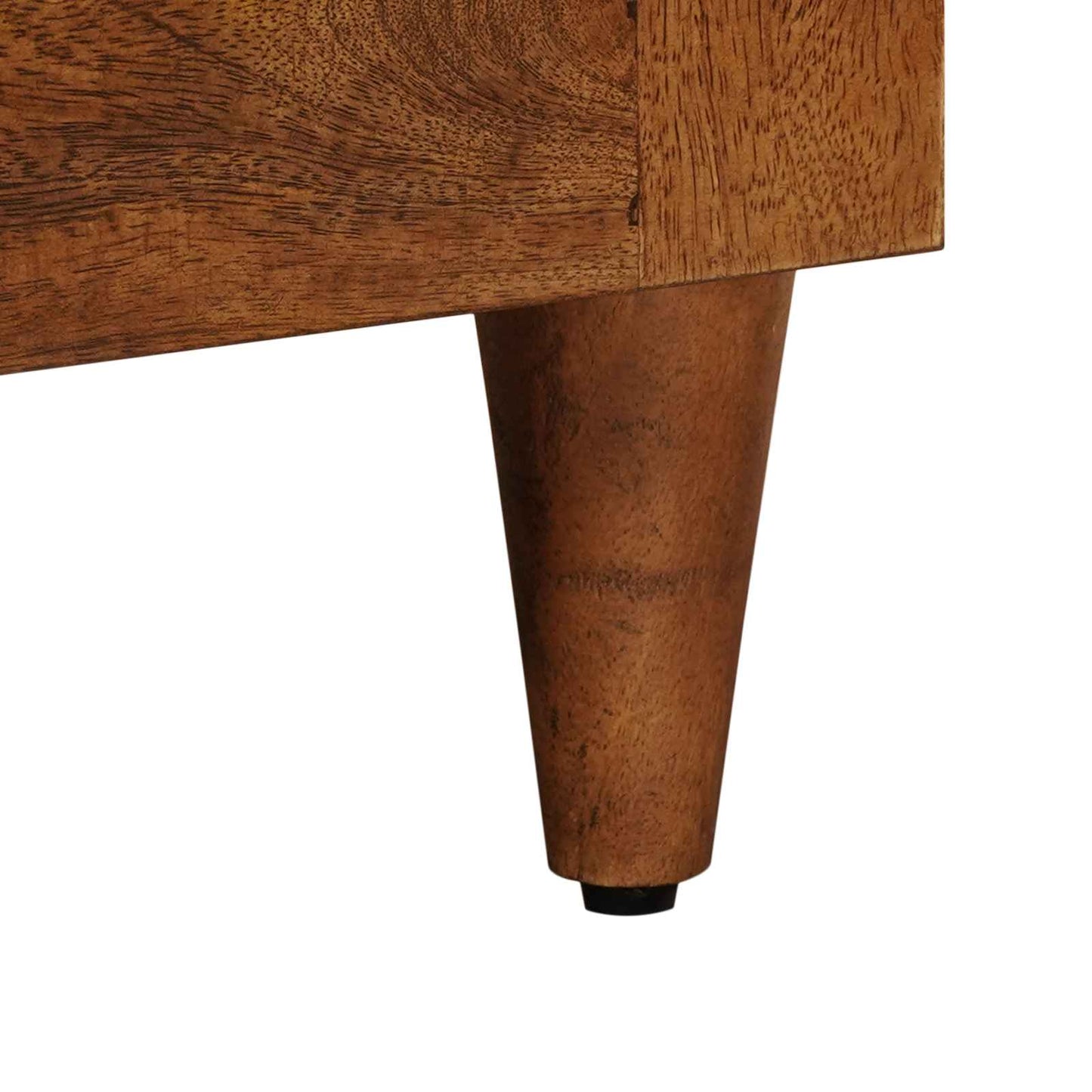 Nachtkastje Bruin 40 x 33 x 46 cm Massief Mango Hout is nu te koop bij PeponiXL, paradijselijk wonen!