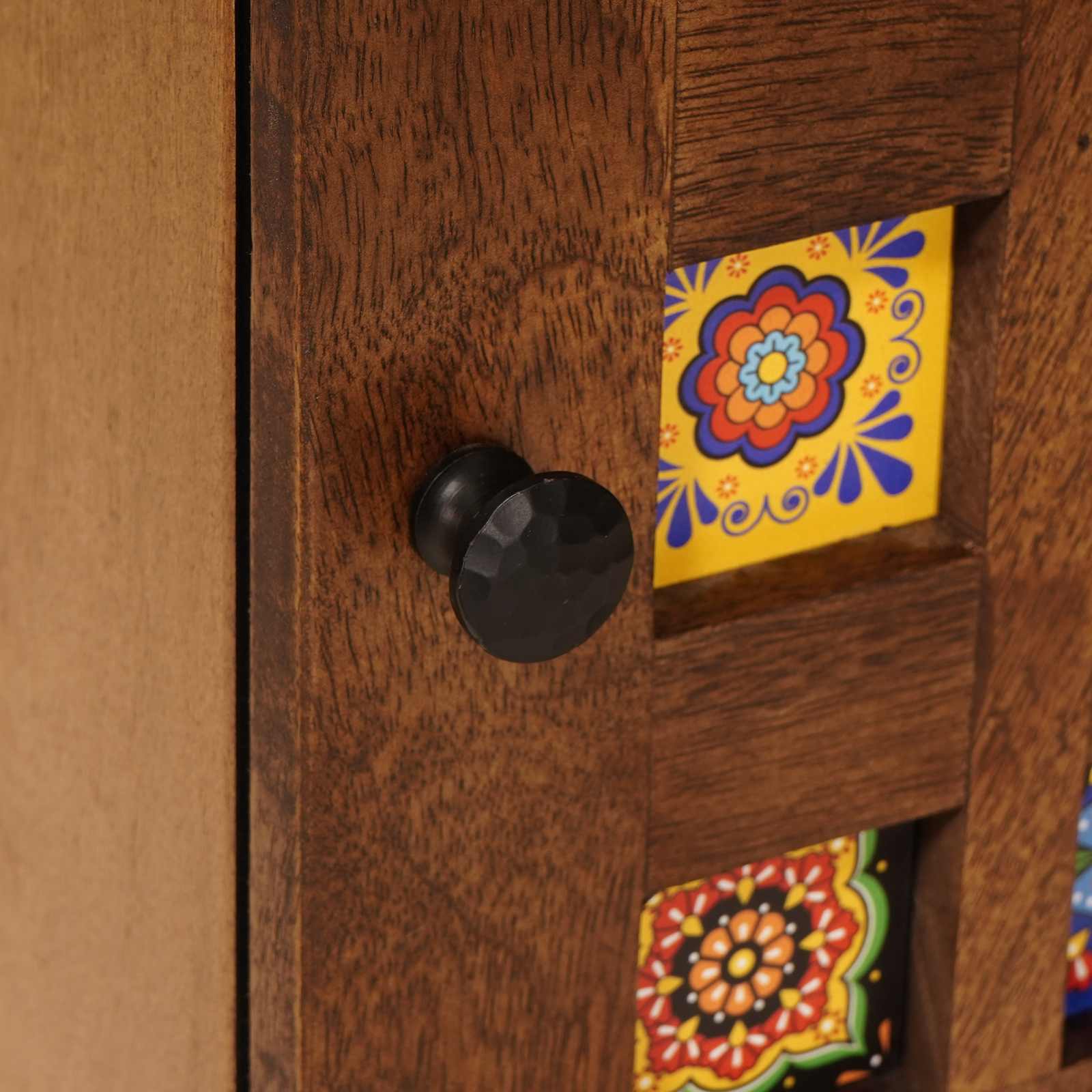 Nachtkastje 2 pcs Bruin 40 x 33 x 46 cm Massief Mango Hout is nu te koop bij PeponiXL, paradijselijk wonen!