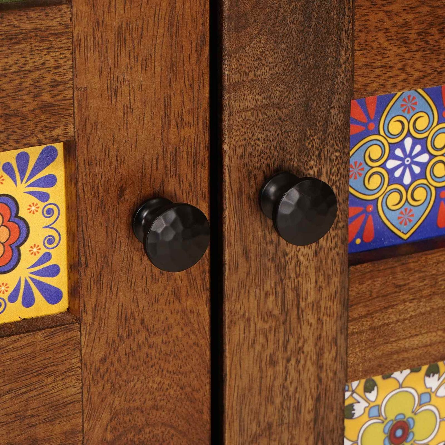 Dressoir Walnotenhout 60 x 33 x 75 cm Massief Mango Hout is nu te koop bij PeponiXL, paradijselijk wonen!