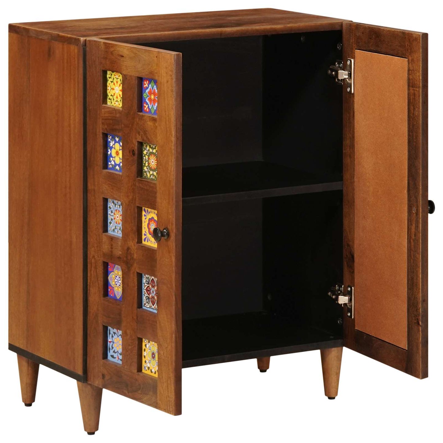 Dressoir Walnotenhout 60 x 33 x 75 cm Massief Mango Hout is nu te koop bij PeponiXL, paradijselijk wonen!