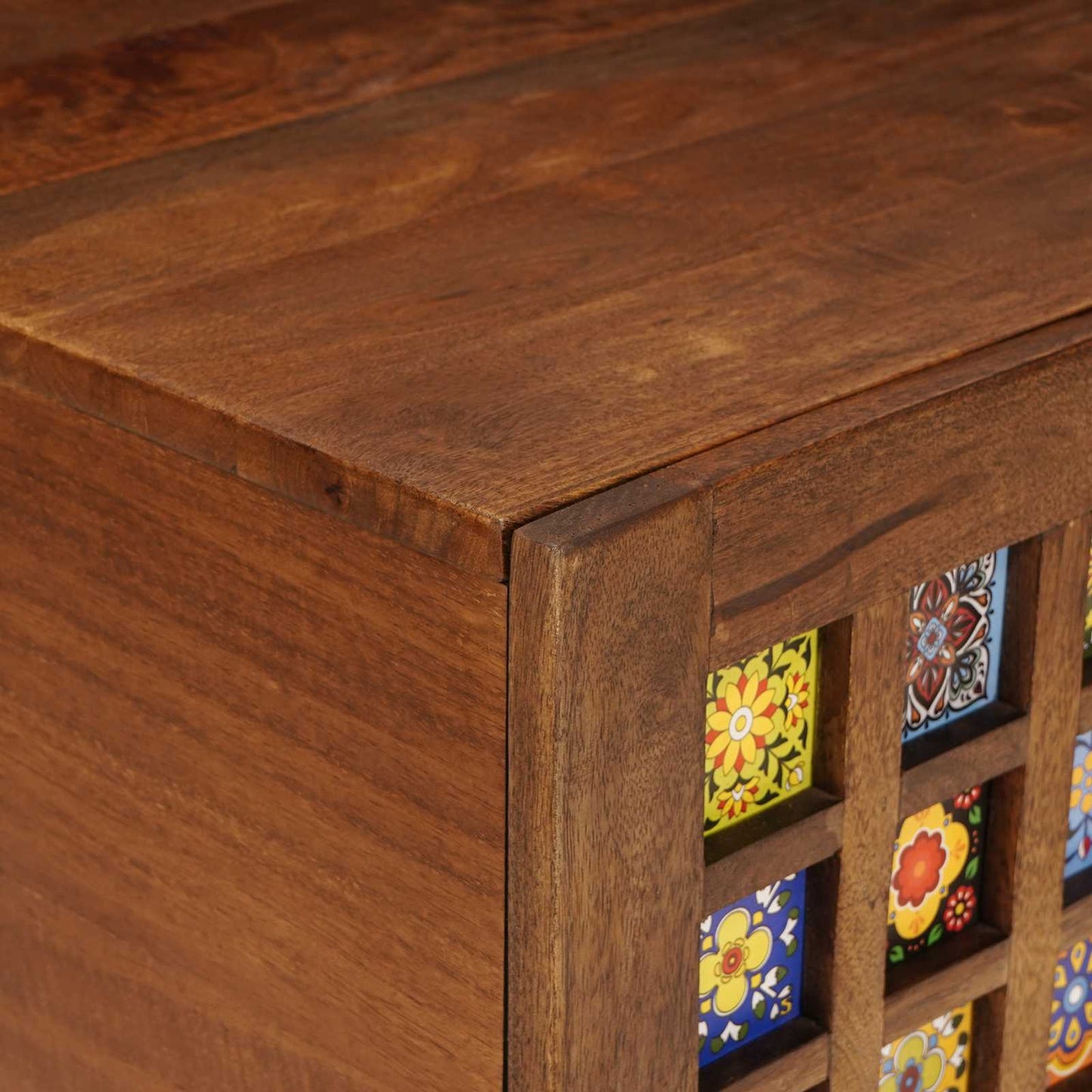 Salontafel Bruin 80 x 50 x 40 cm Massief Mango Hout is nu te koop bij PeponiXL, paradijselijk wonen!