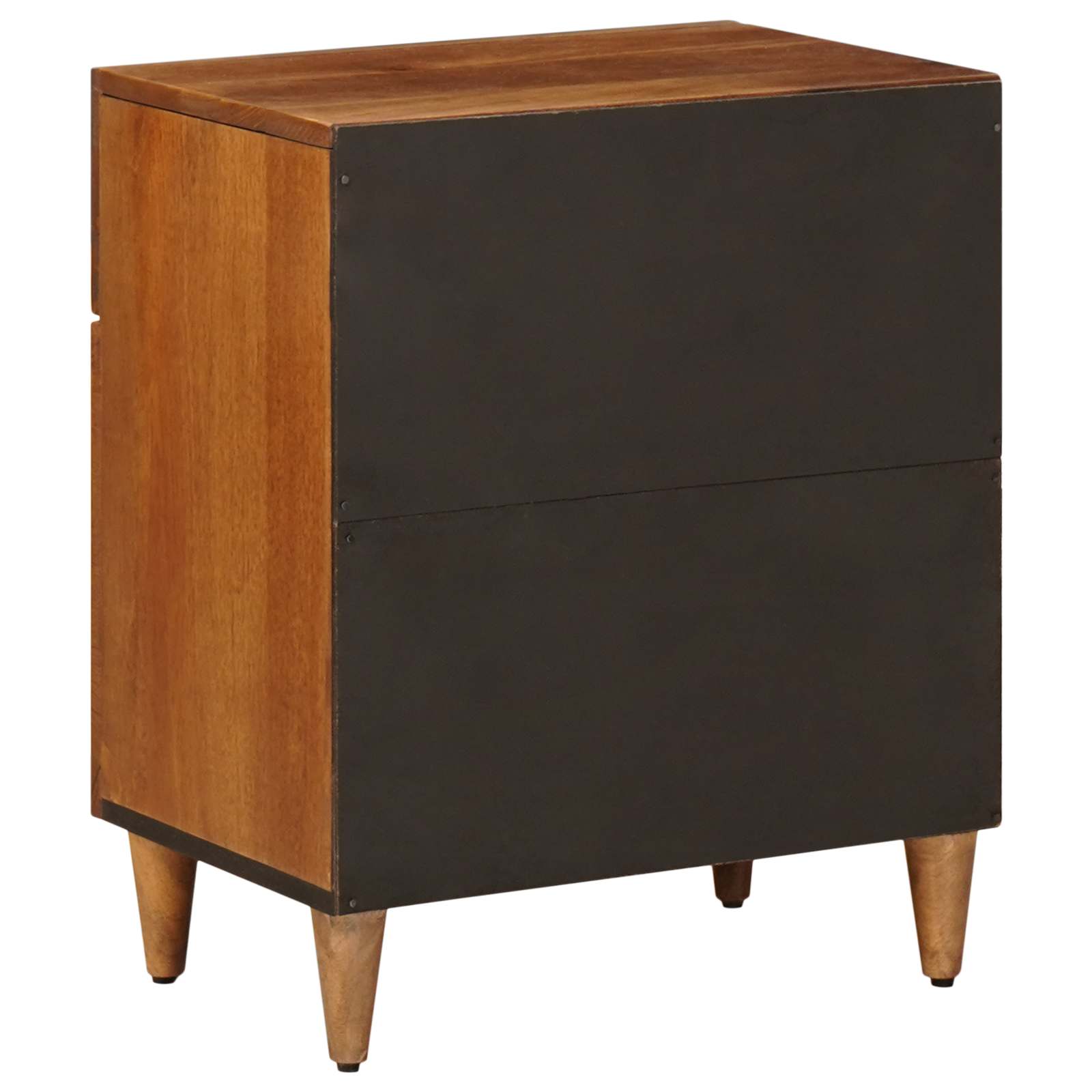 Nachtkastje met lade Bruin 50 x 33 x 60 cm Massief Mango Hout is nu te koop bij PeponiXL, paradijselijk wonen!