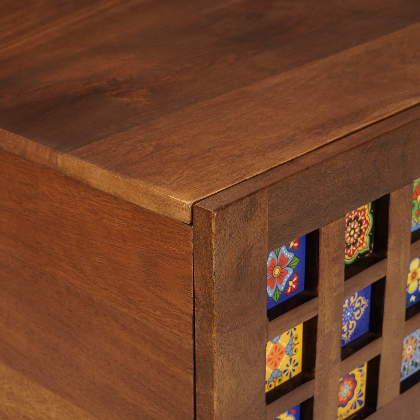 Salontafel Bruin 100 x 54 x 40 cm Massief Mango Hout is nu te koop bij PeponiXL, paradijselijk wonen!