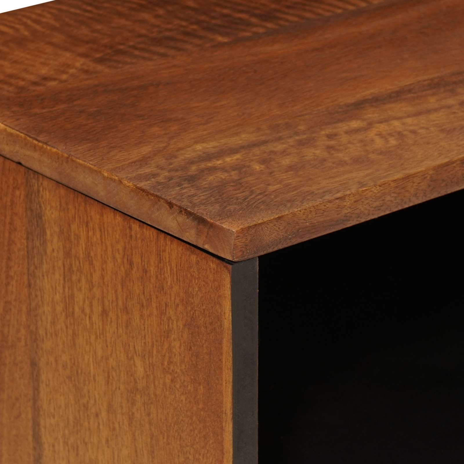 TV-kast Walnotenhout 80 x 33 x 46 cm Massief Mango Hout is nu te koop bij PeponiXL, paradijselijk wonen!