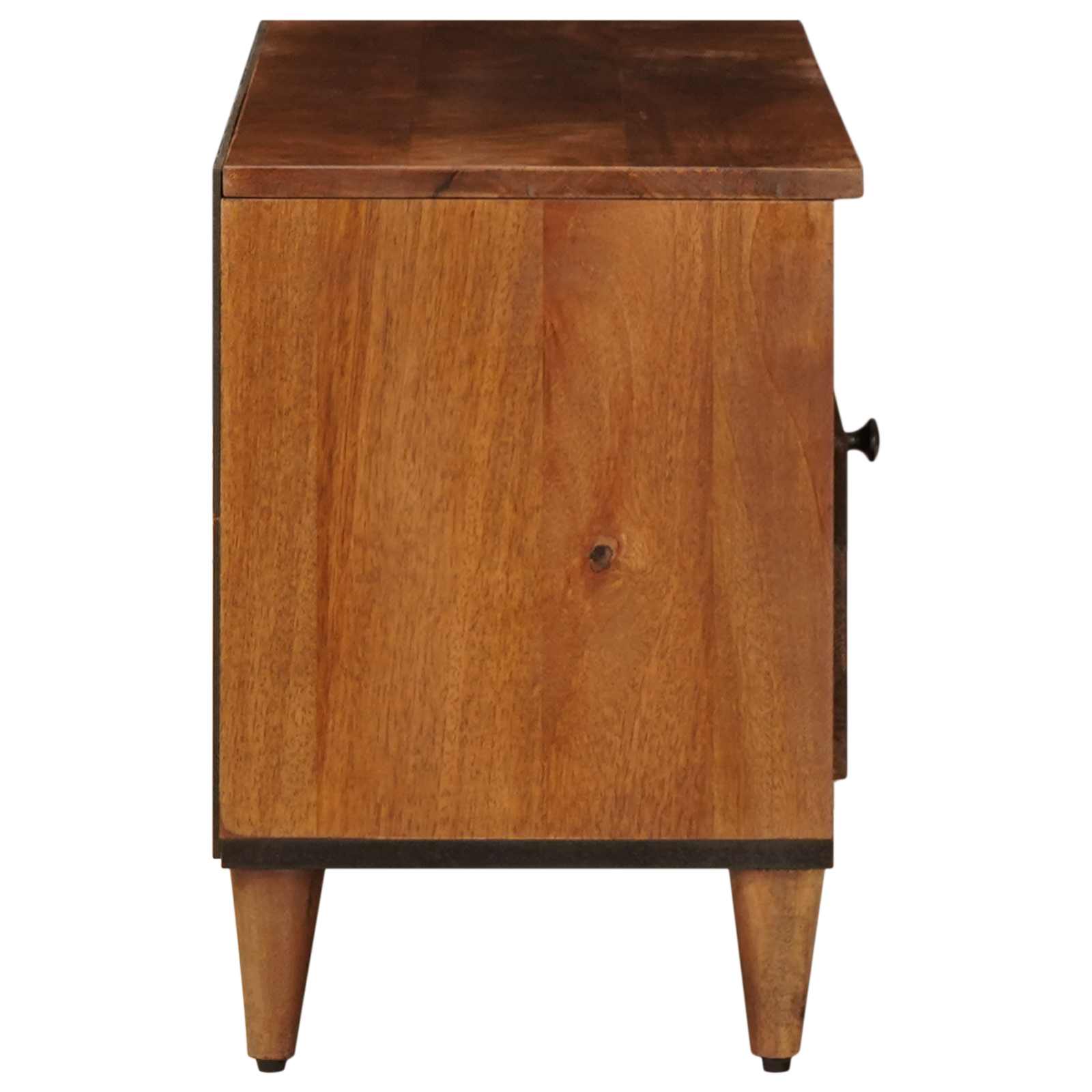 TV-kast Walnotenhout 100 x 33 x 46 cm Massief Mango Hout is nu te koop bij PeponiXL, paradijselijk wonen!