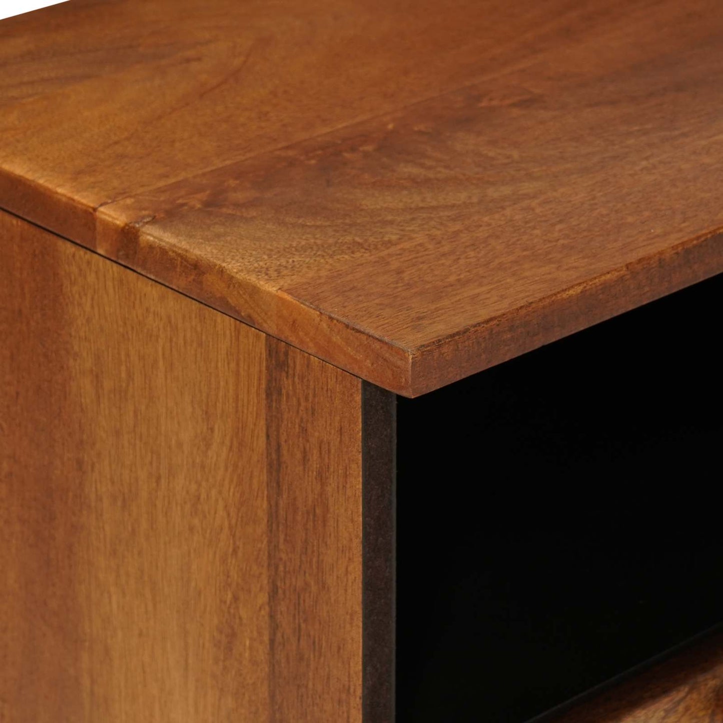 TV-kast Walnotenhout 100 x 33 x 46 cm Massief Mango Hout is nu te koop bij PeponiXL, paradijselijk wonen!