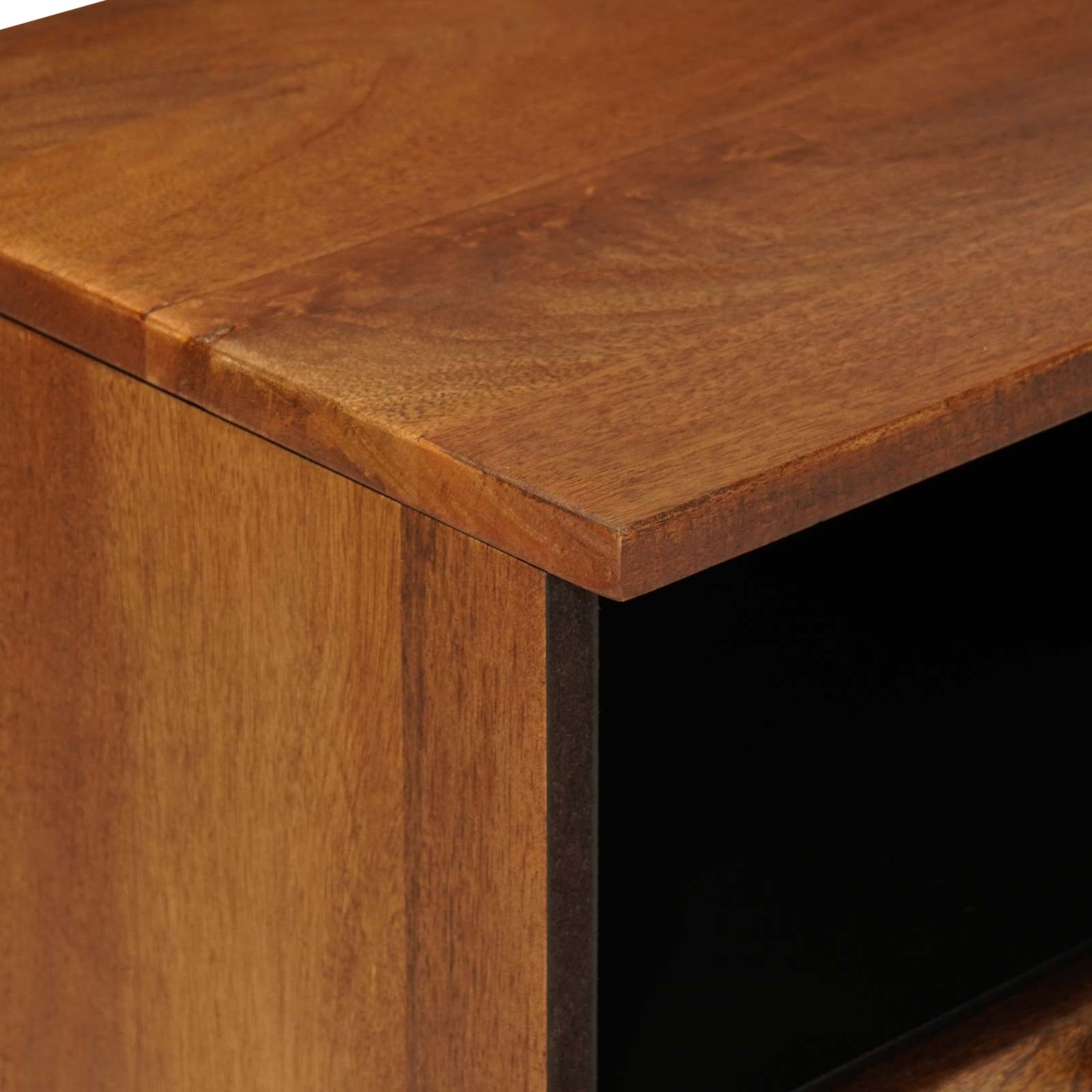 TV-kast Walnotenhout 100 x 33 x 46 cm Massief Mango Hout is nu te koop bij PeponiXL, paradijselijk wonen!