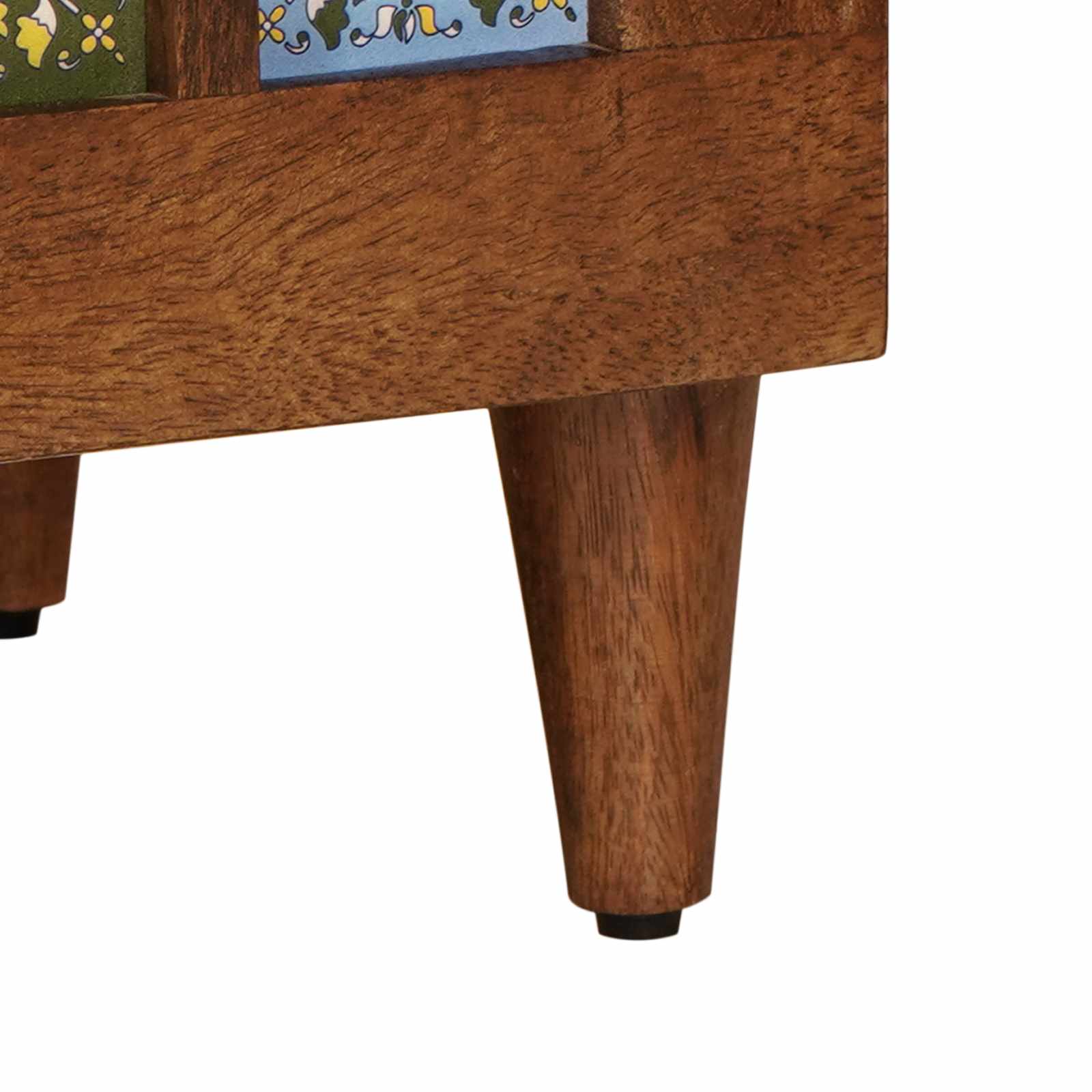 TV-kast Walnotenhout 100 x 33 x 46 cm Massief Mango Hout is nu te koop bij PeponiXL, paradijselijk wonen!