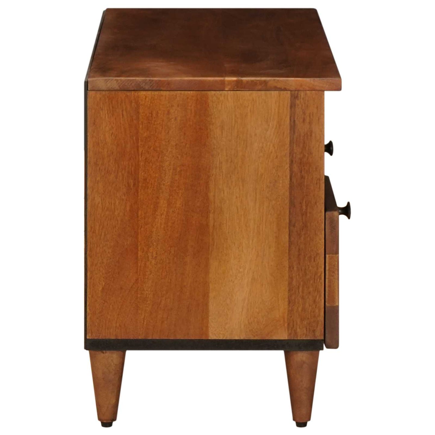TV-kast Walnotenhout 100 x 33 x 46 cm Massief Mango Hout is nu te koop bij PeponiXL, paradijselijk wonen!
