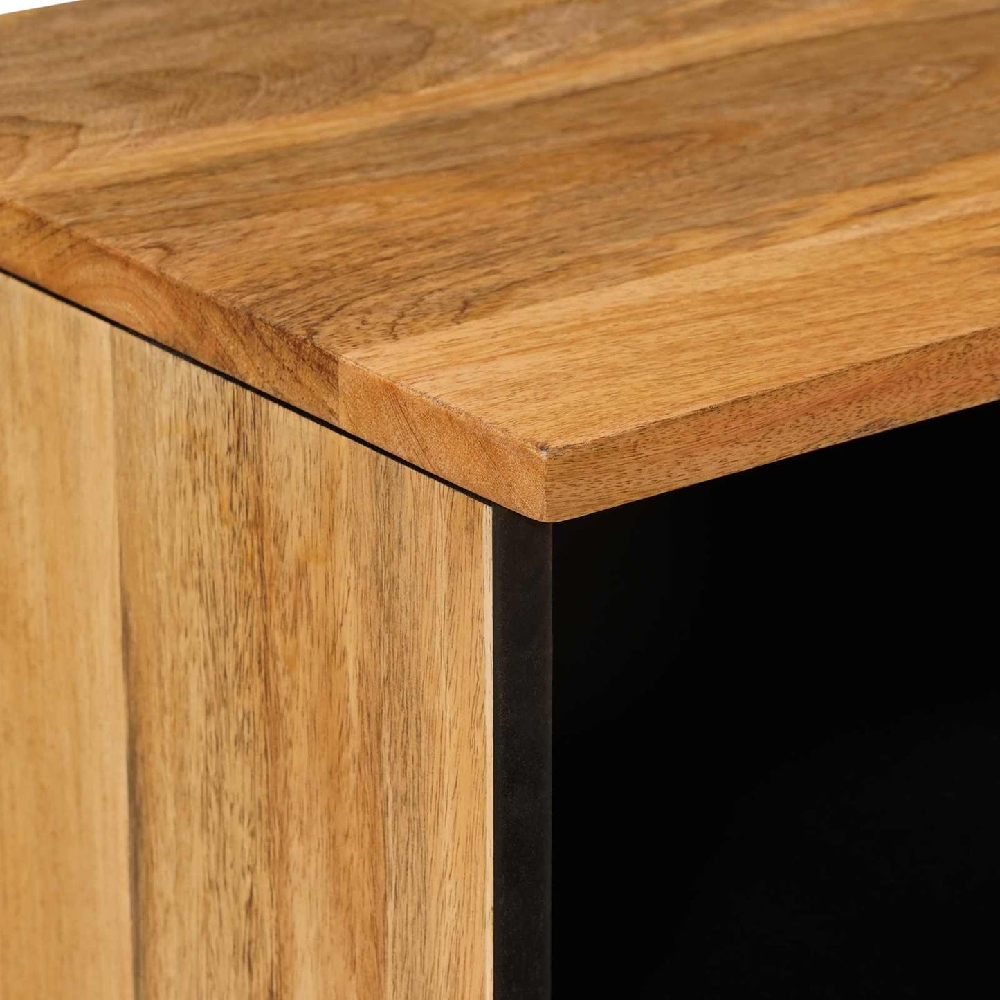 TV-kast met lade Naturel 70 x 33 x 46 cm Massief Mango Hout is nu te koop bij PeponiXL, paradijselijk wonen!