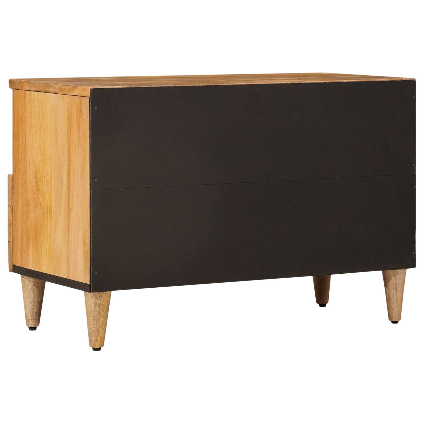 TV-kast met lade Naturel 70 x 33 x 46 cm Massief Mango Hout is nu te koop bij PeponiXL, paradijselijk wonen!