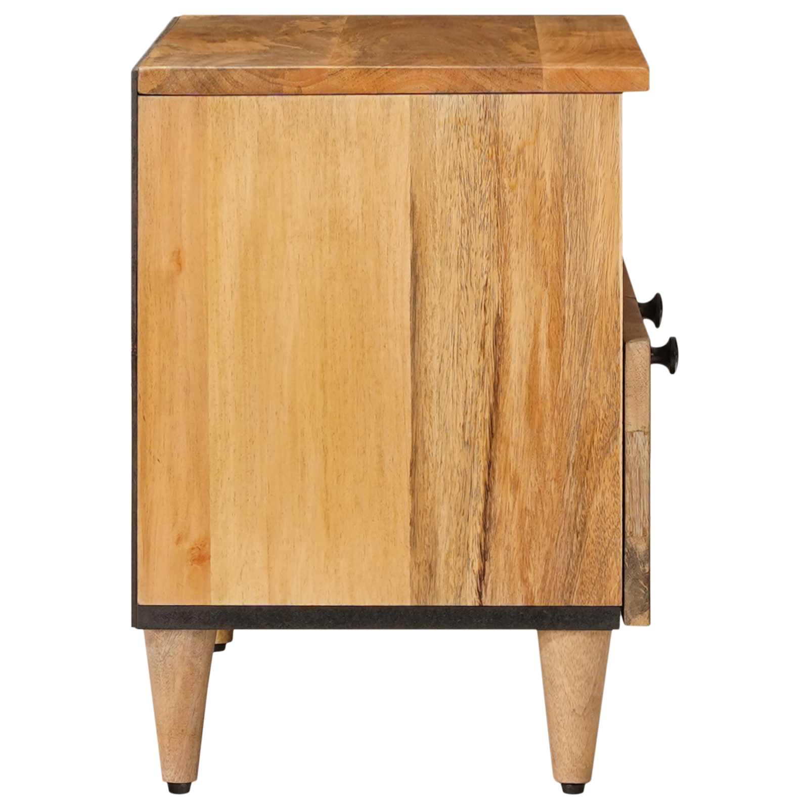 TV-kast met lade Naturel 70 x 33 x 46 cm Massief Mango Hout is nu te koop bij PeponiXL, paradijselijk wonen!