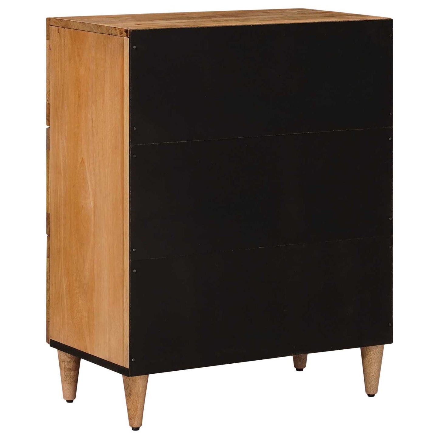 Dressoir Naturel 60 x 33 x 75 cm Massief Mango Hout is nu te koop bij PeponiXL, paradijselijk wonen!