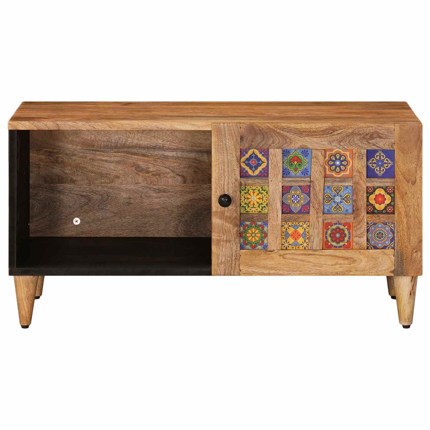 Salontafel Naturel 80 x 50 x 40 cm Massief Mango Hout is nu te koop bij PeponiXL, paradijselijk wonen!