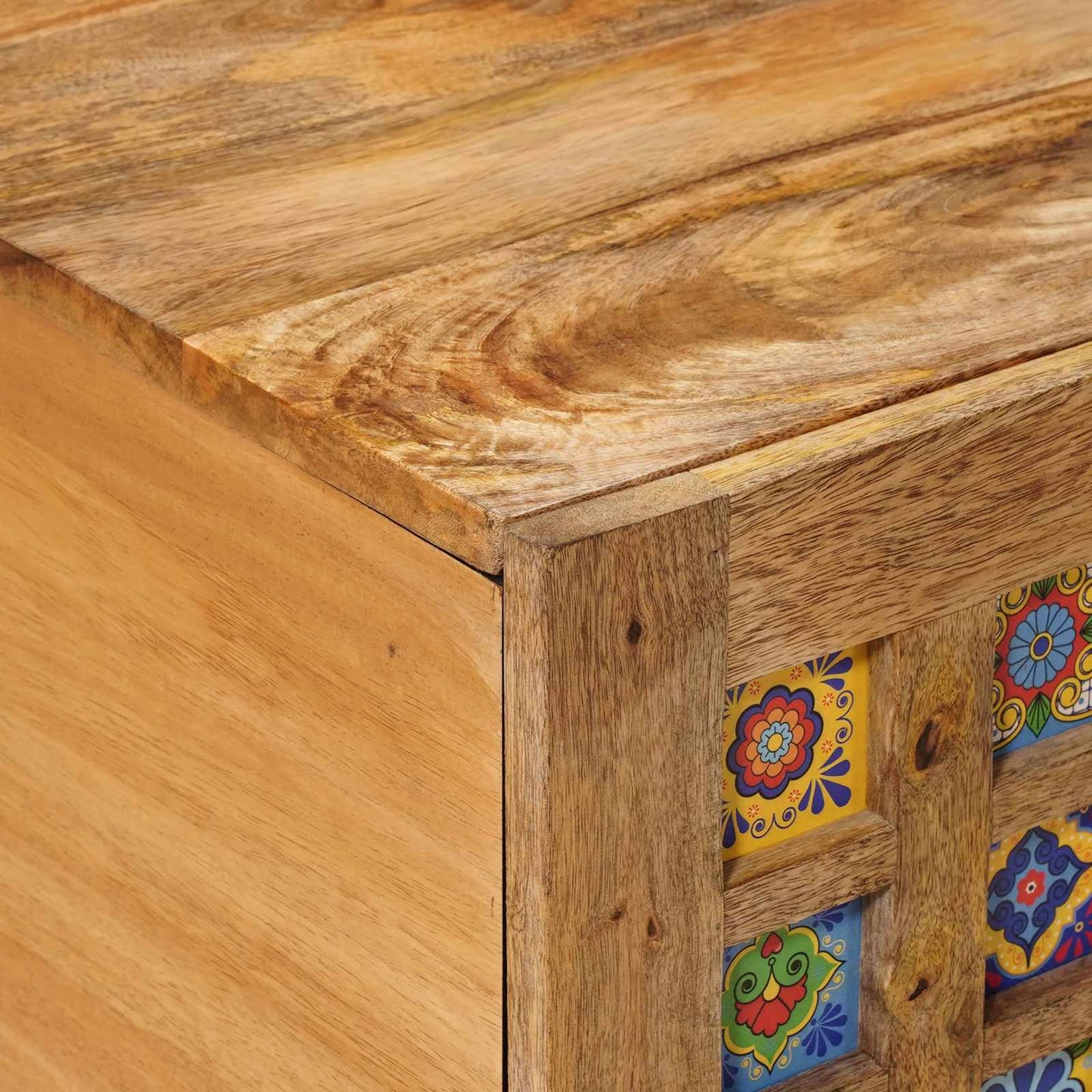 Salontafel Naturel 100 x 54 x 40 cm Massief Mango Hout is nu te koop bij PeponiXL, paradijselijk wonen!