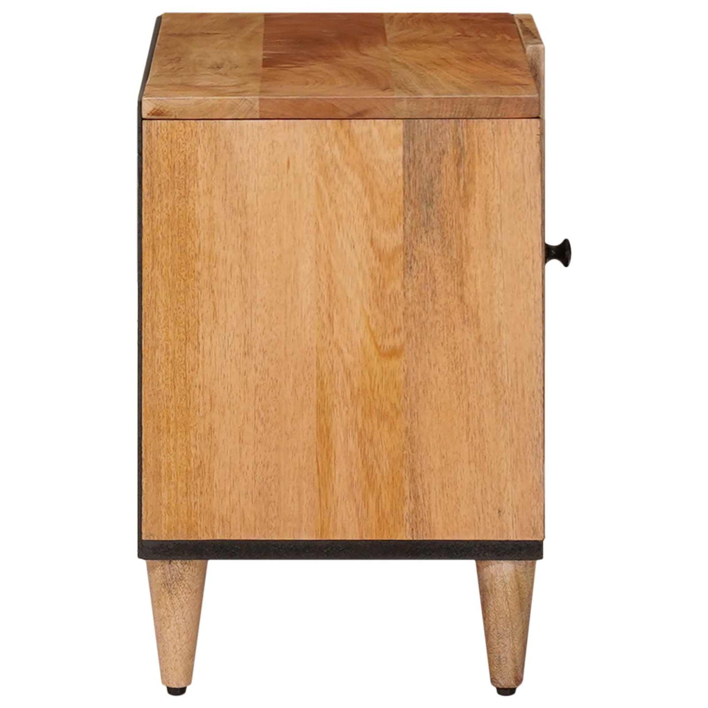 TV-kast met opslag Naturel 80 x 33 x 46 cm Massief Mango Hout is nu te koop bij PeponiXL, paradijselijk wonen!
