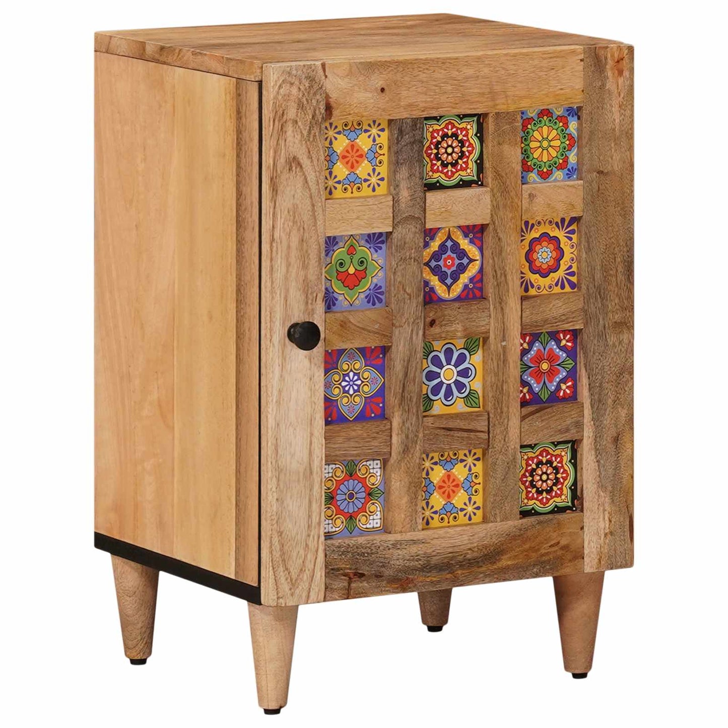 Badkamerkast Naturel 38 x 33 x 58 cm Massief Mango Hout is nu te koop bij PeponiXL, paradijselijk wonen!
