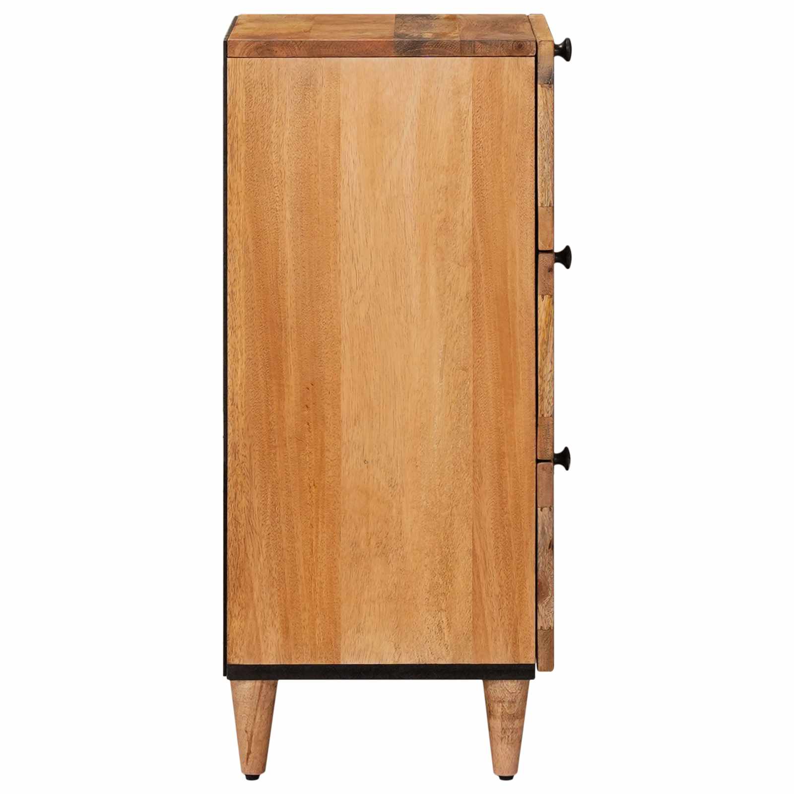 Dressoir met lade Naturel 40 x 33 x 75 cm Massief Mango Hout is nu te koop bij PeponiXL, paradijselijk wonen!
