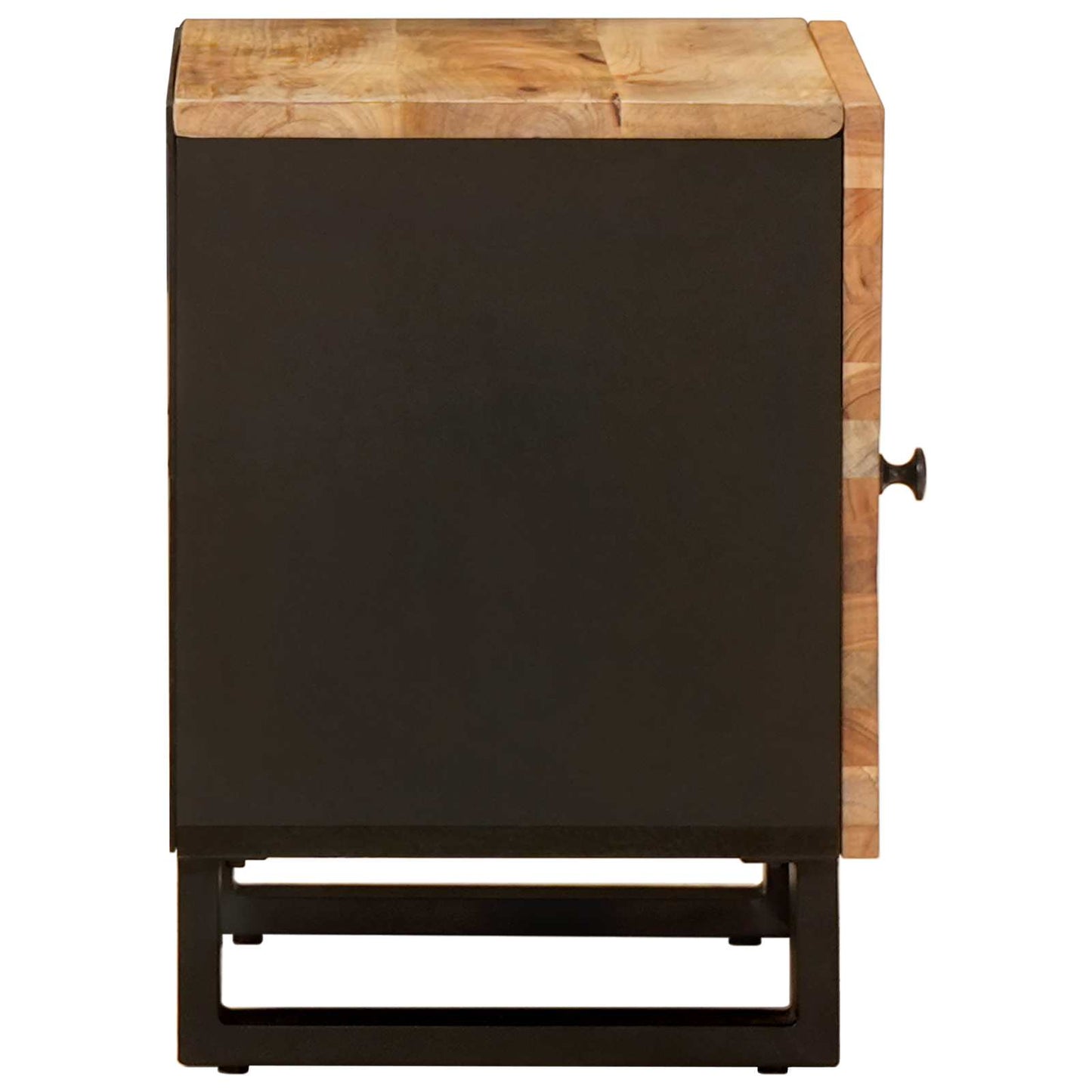Nachtkastje 2 pcs Bruin 40 x 33 x 46 cm Massief Mango Hout is nu te koop bij PeponiXL, paradijselijk wonen!