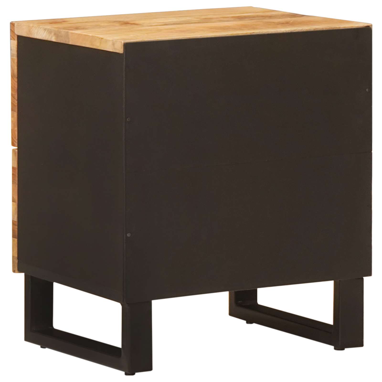 Nachtkastje met lade Bruin 40 x 33 x 46 cm Massief Mango Hout is nu te koop bij PeponiXL, paradijselijk wonen!